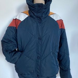 Rétro Looking Puffer Coat